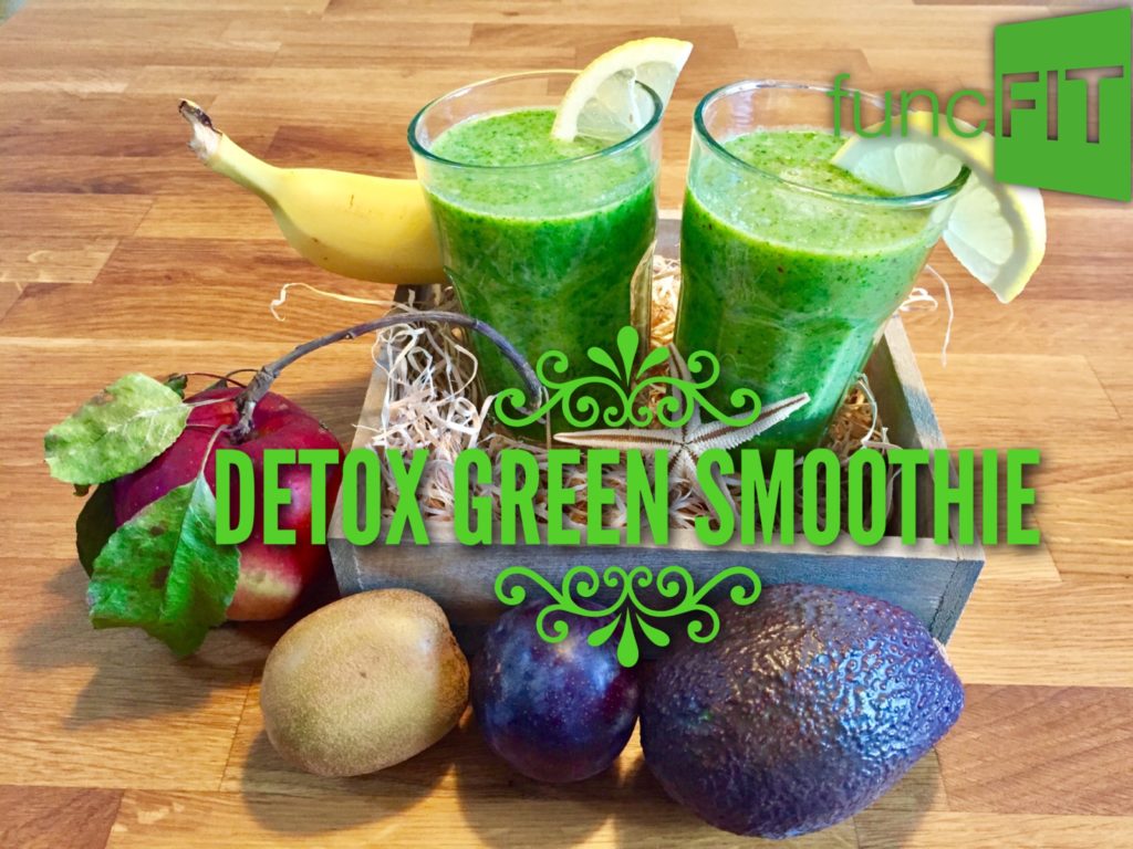 Grüne Smoothies mit vielen Vitaminen, Mineralstoffen und Antioxidantien
