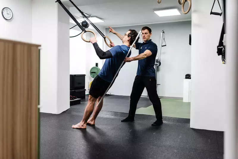 Functional Training mit Slingtrainer bei funcFIT in Köln