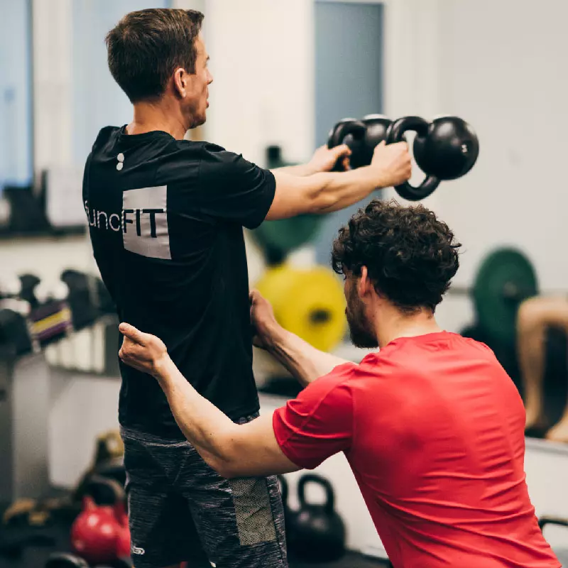 Trainingsbetreuung Kettlebell Übung