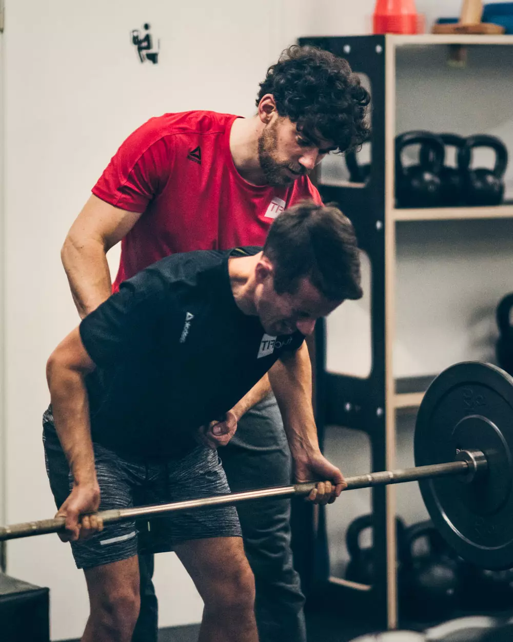 Übungskorrektur Personal Trainer