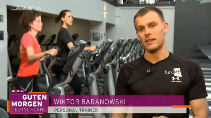 Wiktor Diamant im TV bei Guten Morgen Deutschland