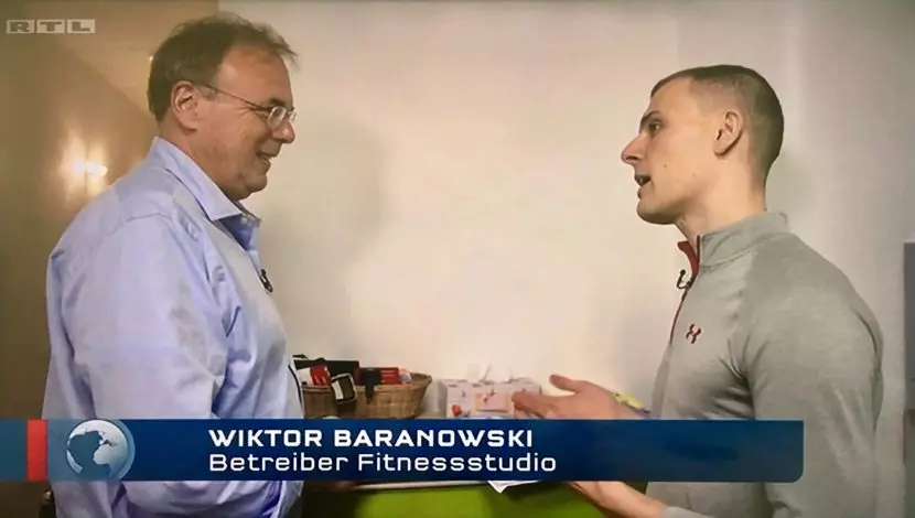 Wiktor Diamant im TV bei RTL Aktuell