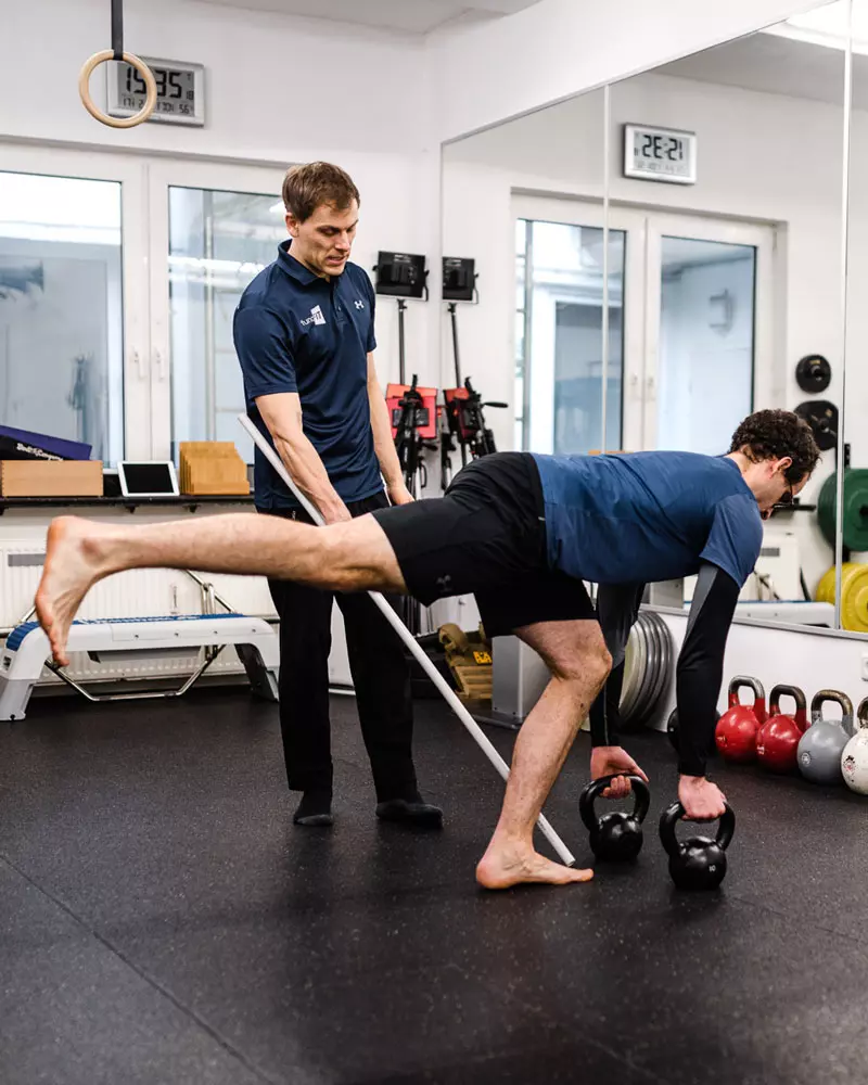 Single Leg Training lernen im Seminar