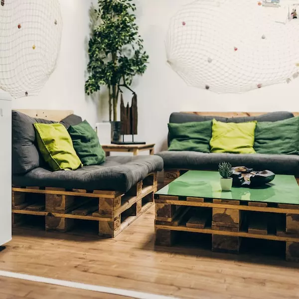 Personal Training Studio mit Sitzecke