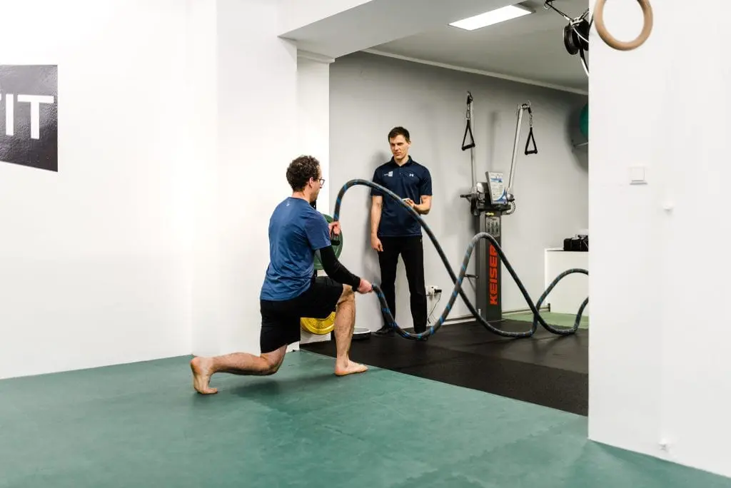 Hochintensives Training mit Battle Ropes