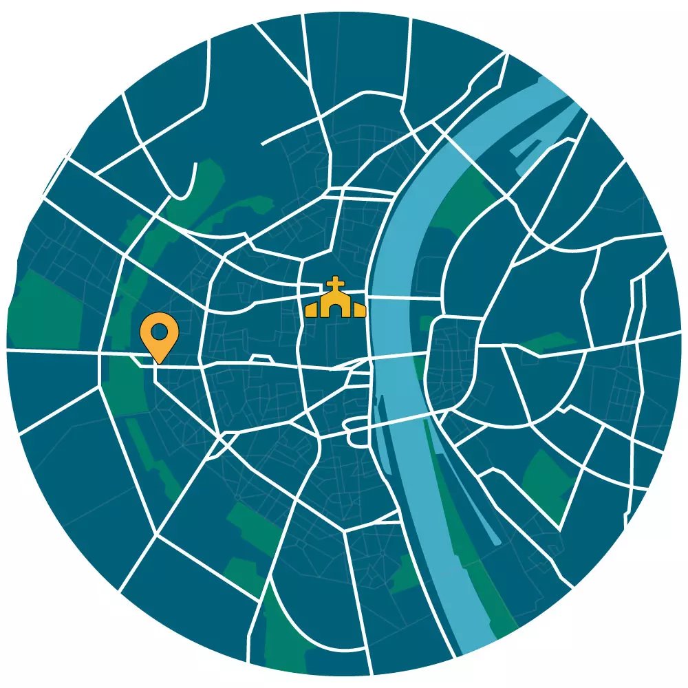 Standort des funcFIT Personal Training Studios in Köln